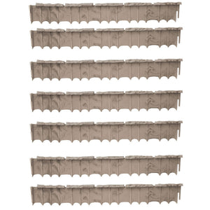 Suncast Quick Edge Resin Material 35 Inch Single Strip Lawn Edging (7 Pack)