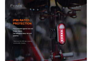 Fenix BC05R V2.0 Rechargeable Bicycle Tail Light - TRAPSKI