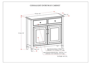 Connaught - Entryway Storage Cabinet