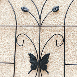 2 Pack Metal Garden Trellis 71" x 19.7" Rustproof Outdoor Support