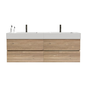 Grace 60" Bathroom Vanity with Double Drawers