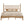 Queen Size Wood Platform Bed with Gourd Shaped Headboard