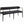 Jaramillo Chenille Bench Black