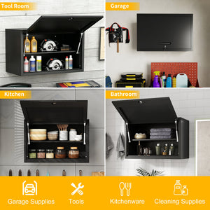 Heavy Duty Metal Wall Mounted Tool Storage Cabinet