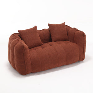 Cozy Beanbag Chair With High Resilience Foam Core For 2