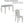 Dining Table Set With Crystal Decoration And Upholstered Chairs