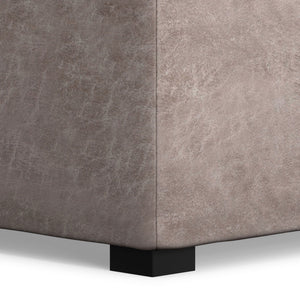 Avalon - Square Coffee Table, Storage Ottoman