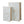 Book Boxes (Set of 2) - White / Gold