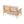 Outdoor 2pc Acacia Wood and Rope Patio Chat Set