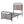 Twin Size Linen Upholstered Platform Metal Bed Frame With Fabric Headboard And Footboard - Brown