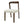 Solid Rubber Wood Dining Chairs (Walnut + Beige) Set of 2