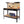 Wood Work Bench - Black / Light Brown