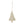 Fringes Embellished Tree Shape Ornament Set of 6