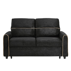 Pull Out Sofa Bed With Adjustable Backrest And USB Charging Ports