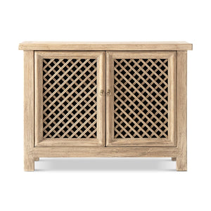 Arden - 2 Door Accent Storage Cabinet - Natural