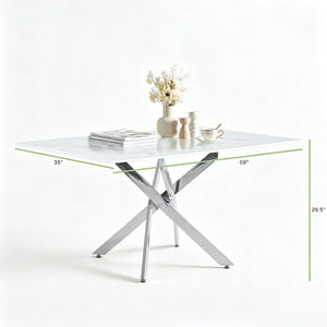 Modern Rectangular Table For Dining Room
