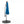 10ft Solar LED Offset Hanging Market Patio Umbrella in Dark Blue