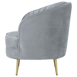 Tufted Upholstered Lounge Seating Chair