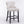 Contemporary Upholstered Wing-Back Barstools With Button Tufted Decoration And Wooden Legs, And Nailhead Trim, Leisure Style Bar Chairs, Bar Stools (Set of 2)