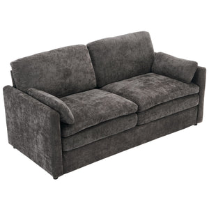Cozy Upholstered Cushion Loveseat Sofa For Living Room