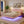 Queen Size Upholstered Floating Bed Frame with LED Lights