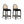 Panama - Curved Back Cane Counter Stool (Set of 2)