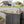 Outdoor Grill Table With Sink, Worktable Kitchen Cabinet Island With Wheels & Foldable Top - Black