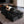 Small Chaise Lounge Sofa with Striped Corduroy