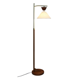 Floor Lamp, Standing Light For Living Room - Brown