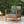Acacia Wood Outdoor Club Chair with Handwoven Rope Accents