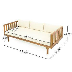Claremont 3 Seater Daybed (Beige)
