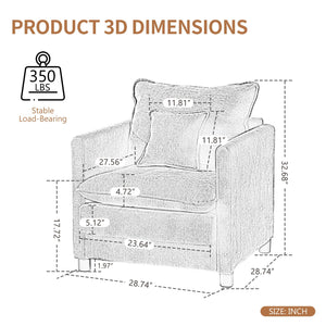 Modern Reading Armchair