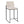 Fuji - Contemporary Modern Elegance, High Back Counter Stool