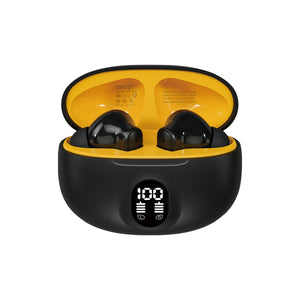 KP-205 In-Stock Digital Display Bluetooth Earbuds High Quality Audio In-Ear Design Low-Latency Gaming Ultra Long Battery Life Factory Direct
