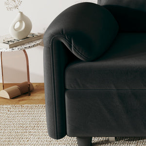 Sofa, Dual Purpose Lounge With Retractable Queen Size Bed