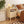 Nightstand Side Table with Door and Open Shelf for Bedroom - Oak