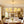 8-Light Rope and Fabric Shade Gold Chandelier