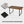 Rectangular Dining Table, 4 - 6 Person Capacity - Wood