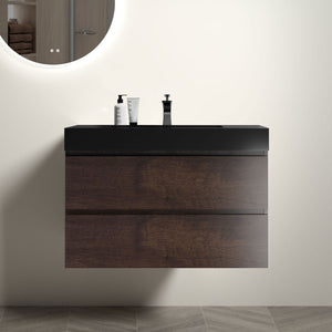 Alice Bathroom Vanity Wall Mounted With Sink