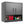 Wall-Mounted Storage Cabinet With Locking Door, 1 Shelf And Open Drawer - Black