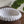 D9.5x2.5' Wavy Sand and Resin Bowl with Textured White Finish