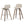 Randolph Bentwood - Counter / Bar Height Stool (Set of 2)