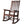 Oversized Porch Rocker Chair With Wide Seat And Tall Backrest