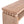 Modern Rustic Console Table – 59” Wood Entryway Table with Shelf & Decorative Bead Detail