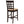 Upholstered Counter Height Stools (Set of 2) - Brown / Beige