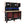 Heavy Duty Tool Cart With 19 Drawers, Tools Not Included, Mobile Storage For Workshop Or Laboratory - Black / Red