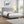 Full Size Upholstered Platform Bed Frame With Tufted Headboard - Gray