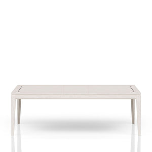 Expandable Dining Table - Vanilla White