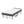 Twin Folding Bed With Adjustable Headboard, Memory Foam For Tall People, Heavy-Duty Portable On Wheels, Easy Assembly - Black