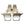 5 Pieces Dining Set, Multi-Function Foldable And Portable, 1 Dining Table & 4 Folding Chairs, Indoor And Outdoor Universal For Children - Natural